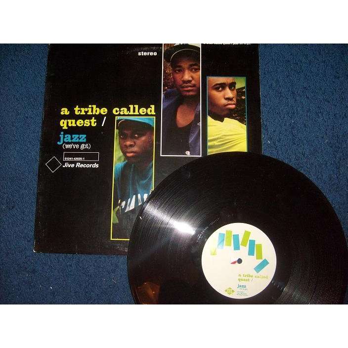 Jazz (we've got) / buggin' out by A Tribe Called Quest, 12inch with