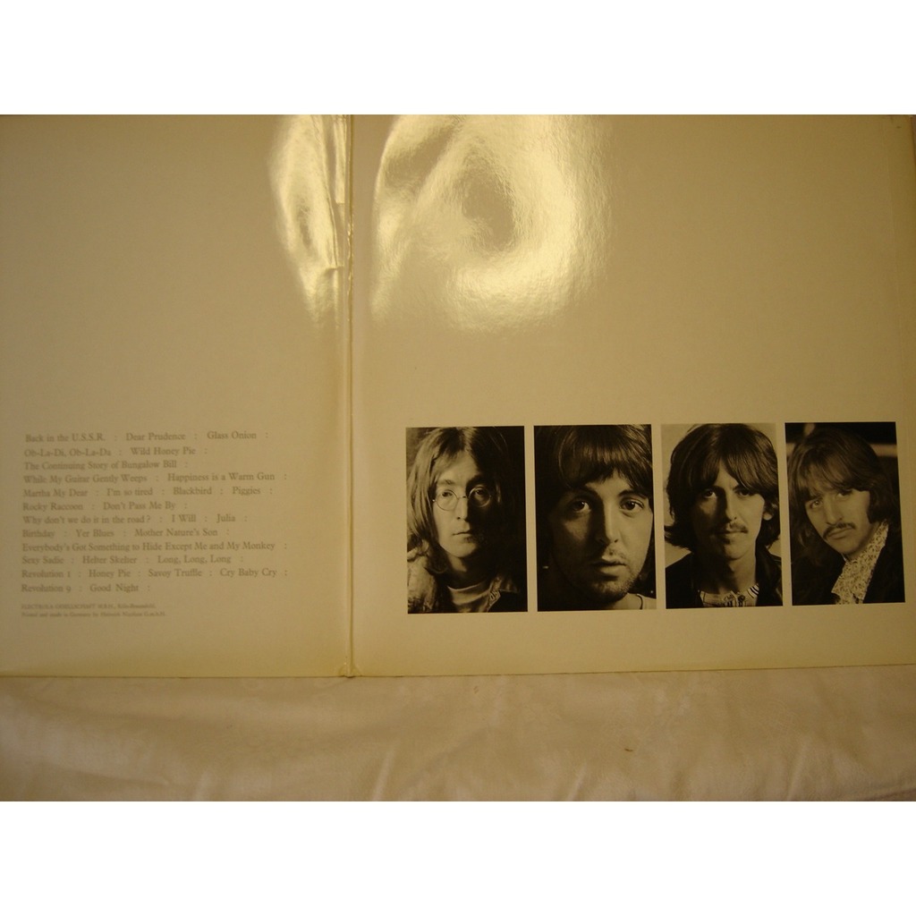 White album by The Beatles, Double LP Gatefold with longplay - Ref ...