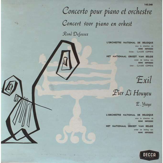 René DEFOSSEZ -  Eugène YSAYE Concerto -  Exil