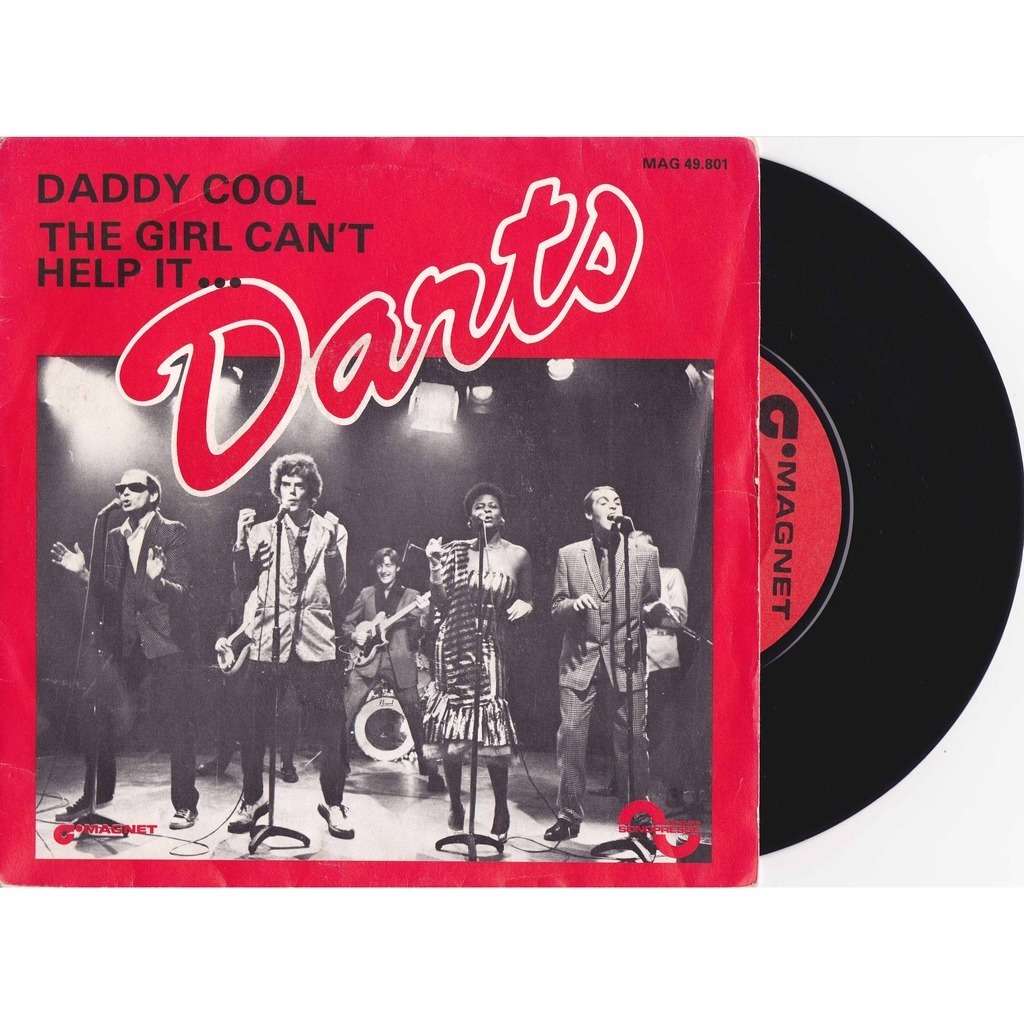Daddy cool / the girl can't help it / medley by The Darts, SP with