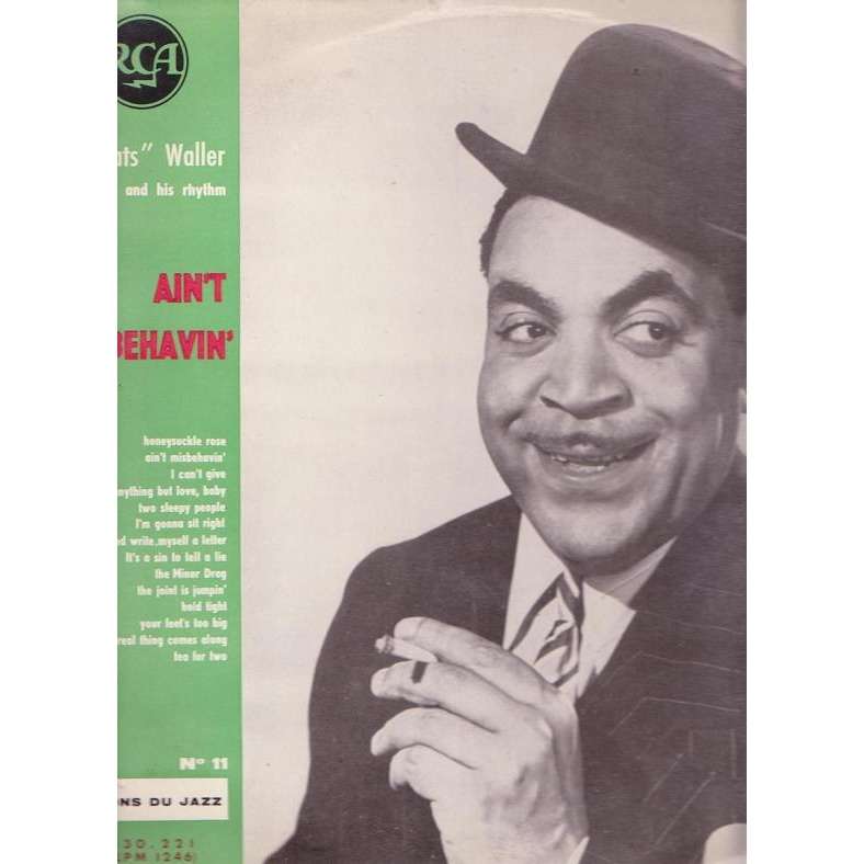 Ain't misbehavin'.france - Fats Waller - ( LP ) - 売り手： musicolor -  Id:114349684