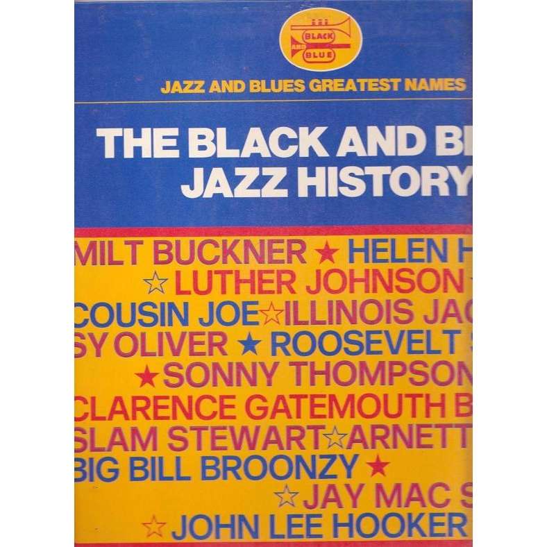 The black and blue jazz history.france ( pochette ouvrante ) de Milton