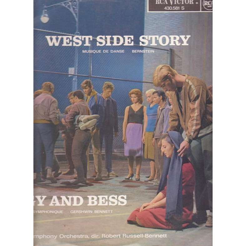 B O West Side Story By Leonard Bernstein Lp With Musicolor Ref