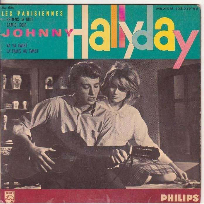 Retiens la nuit.b.o.les parisiennes de Johnny Hallyday, EP chez musicolor Ref115149197