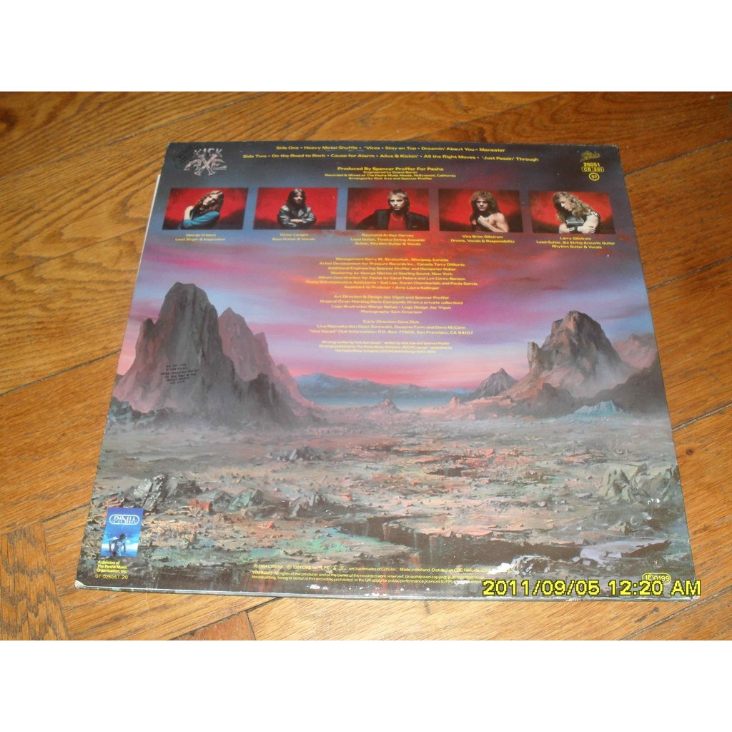 Vices by Kick Axe, LP with oliveblues Ref114980732