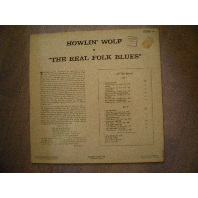 howlin' wolf the real folk blues