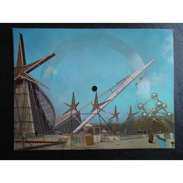 Carte Postale Musicale Mon Manege A Moi Expo 58 Bruxelles Pavillon De La France By Glanzberg J Constantin Postal Card With Pladine Ref