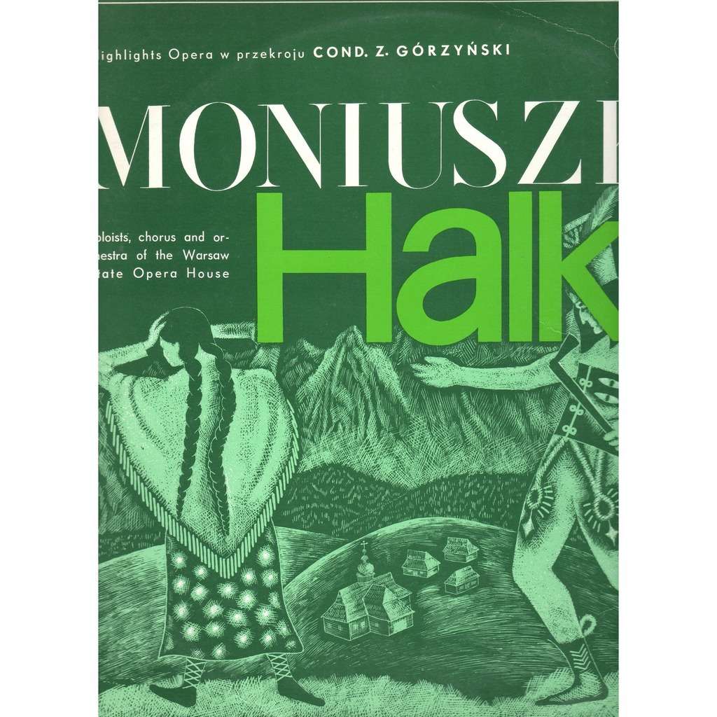 Halka by Stanislaw Moniuszko, LP with prenaud - Ref:115252572