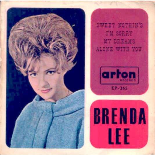 Sweet nothin's / i'm sorry / my dreams / alone with you by Brenda Lee, SP  with progg - Ref:113858853
