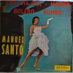 Cha cha cha mambo bolero rumba by Manuel Santo LP with