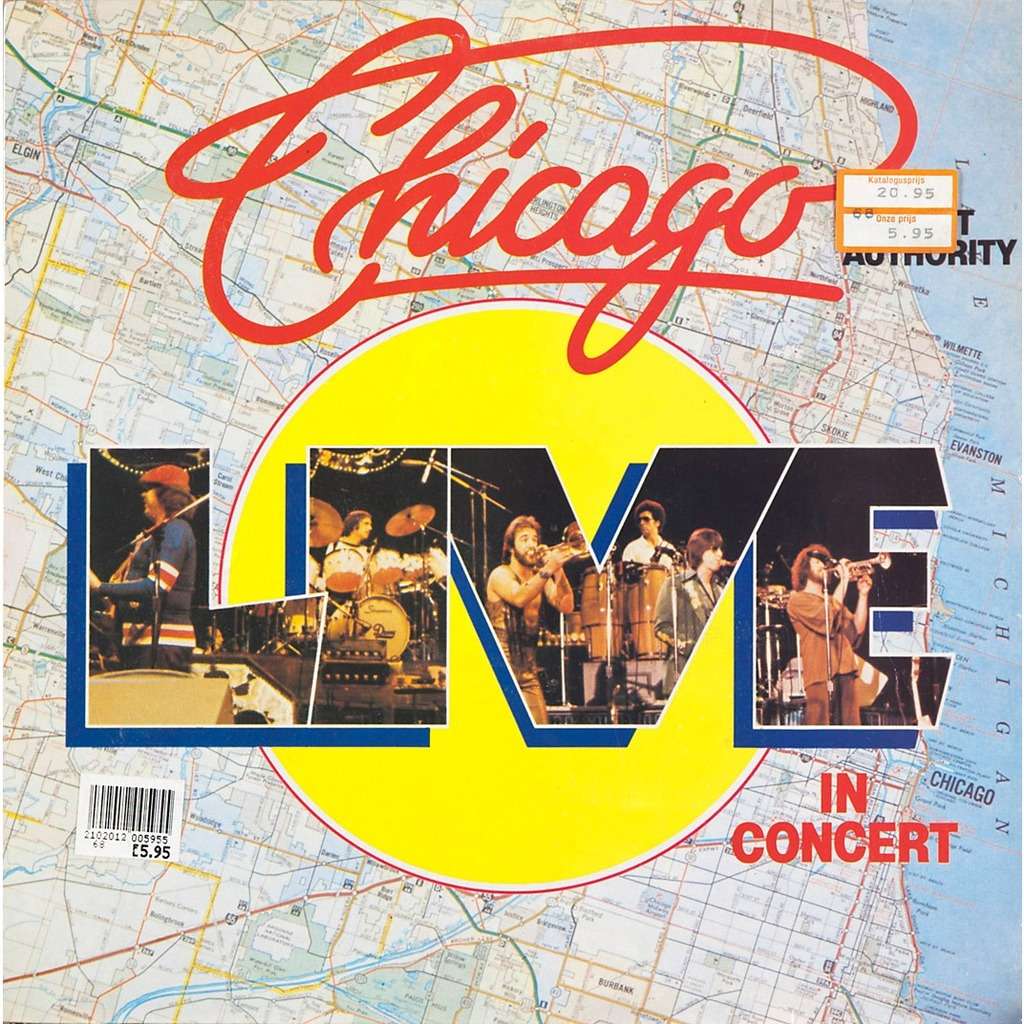 Live in concert by Chicago, LP with rabbitrecords Ref115059376