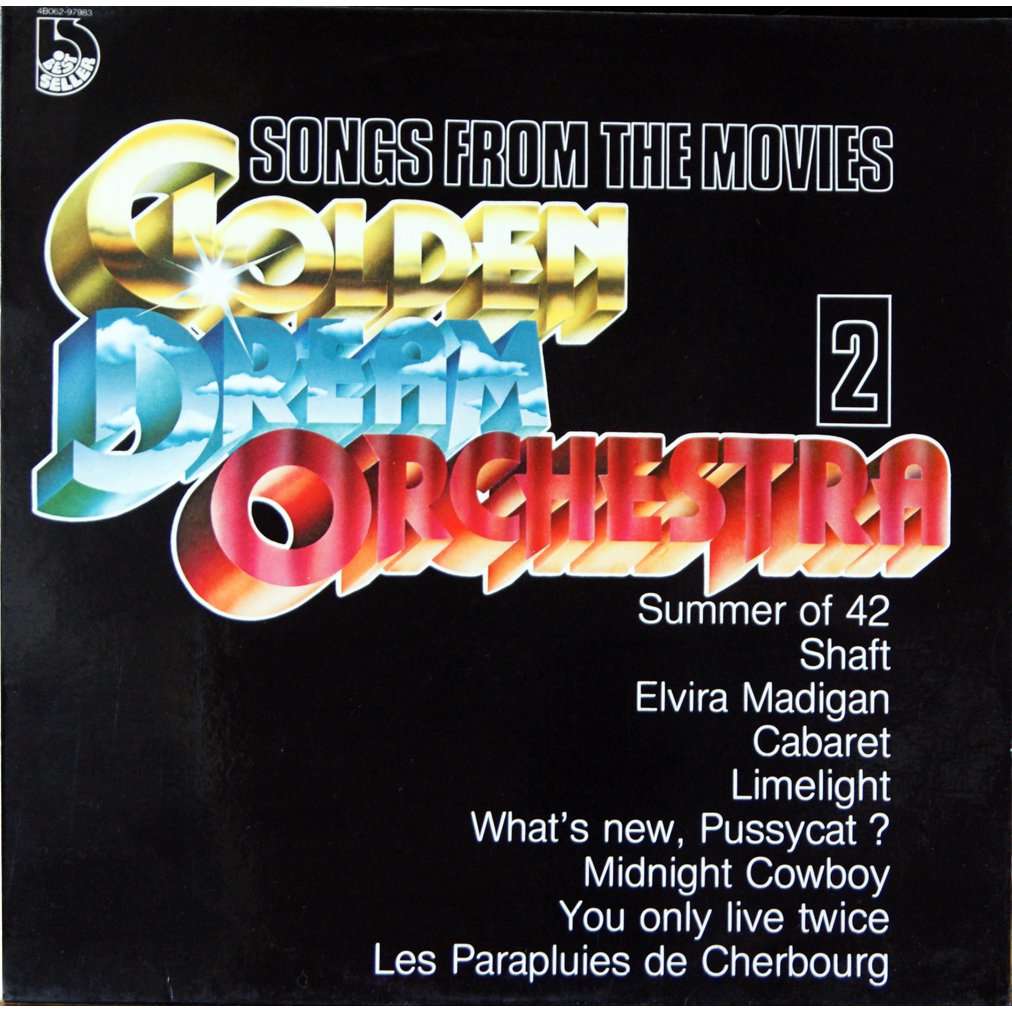 Songs from the movies vol 2 by Golden Dream Orchestra, LP with