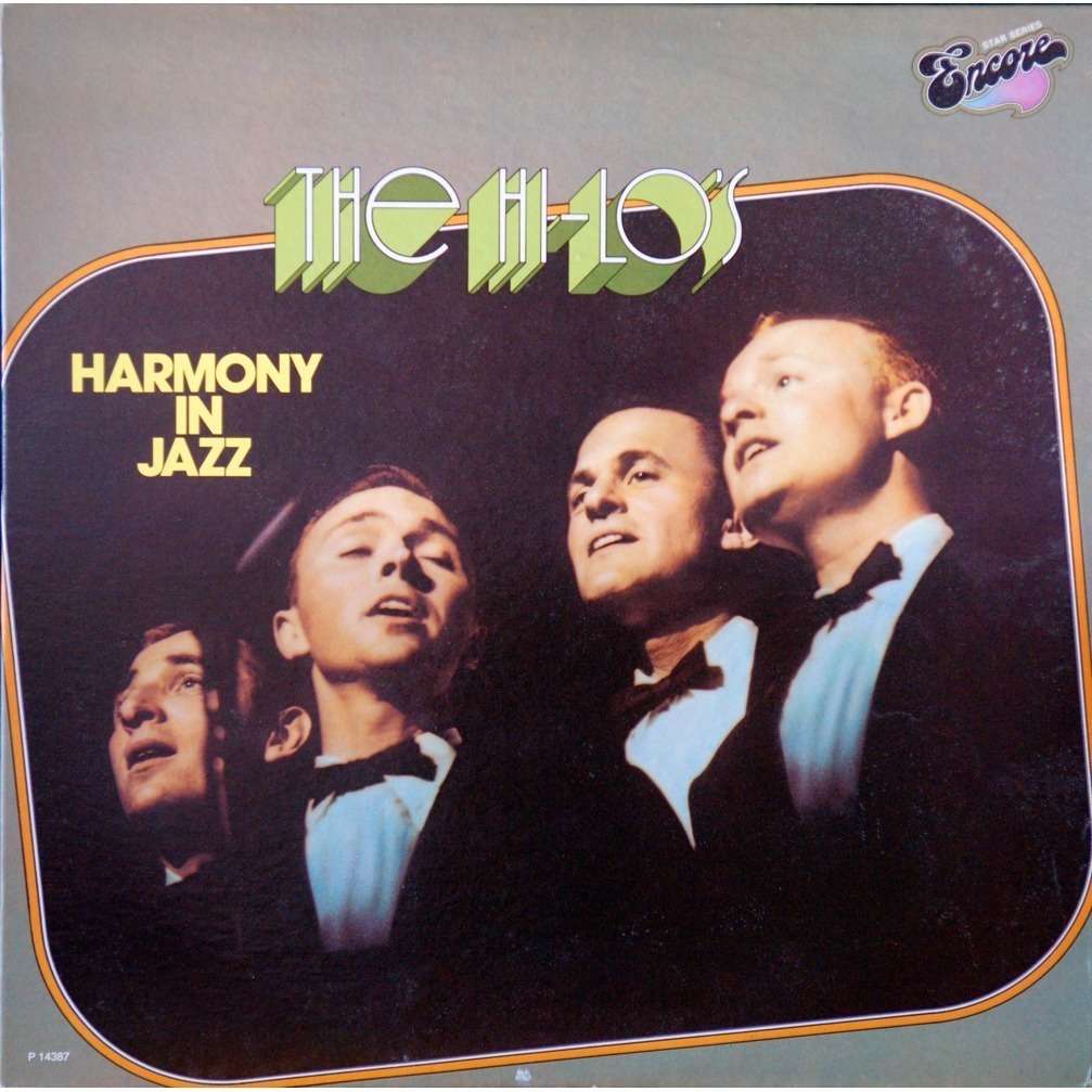 Harmony in jazz by Hi Lo'S Gene Puerling, LP with rarissime Ref