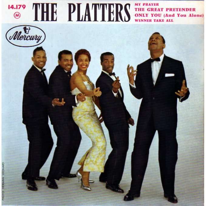 Only you + 3 3eme pochette de Platters, EP chez rock.disc Ref