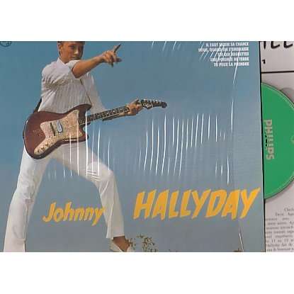  johnny hallyday edition limitee dans pochette 25cm 