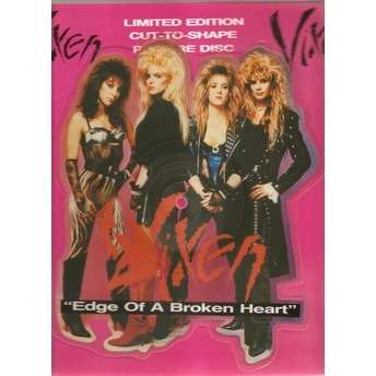  edge of a broken heart pictureshaped disc 