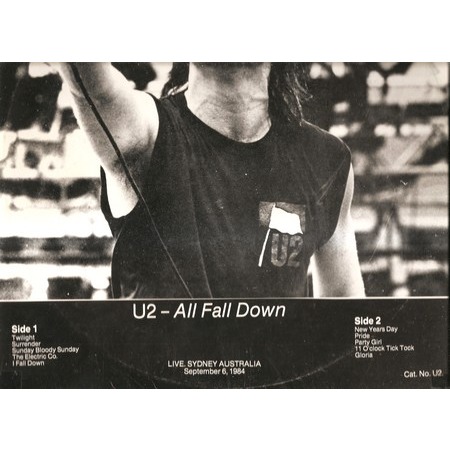  u2  -  all fall down 