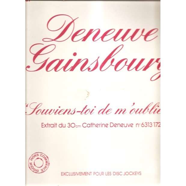  souviens-toi de m'oublier maxi promo 