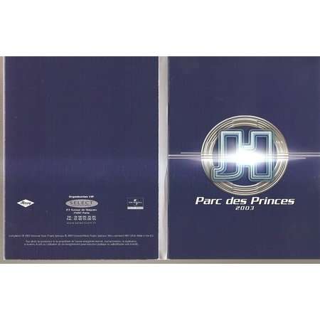  parc des princes 2003 vip 