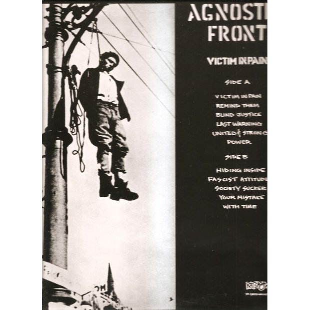 Agnostic Front Victim in Pain 12インチ 1st Agnostic Front - Victim
