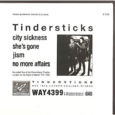  tindersticks  -  city sickness promo 