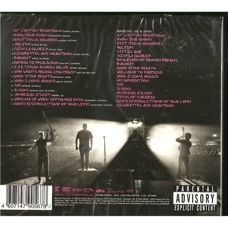  green day  -  awesome as f..ck cd+dvd 
