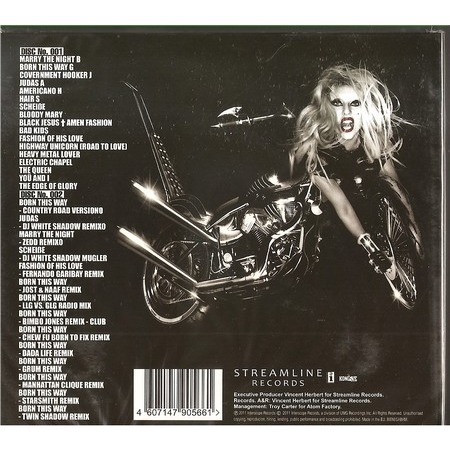  lady gaga  -  born this way 