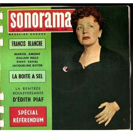  sonorama 26 janvier 1961 