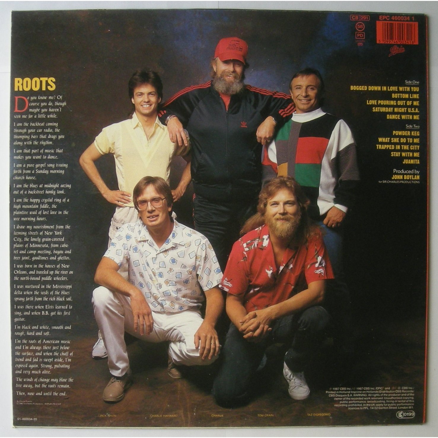 Powder keg by The Charlie Daniels Band, LP with rocknrollbazar Ref