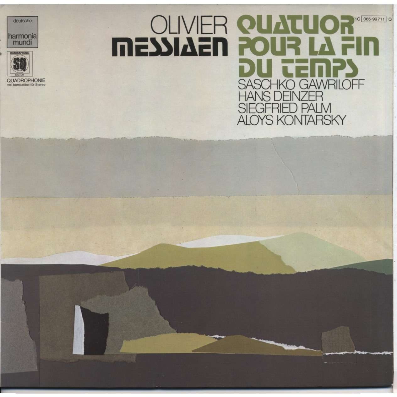 Olivier Messiaen Saschko Gawriloff Ha Quatuor Pour La Fin Du Temps Quadro - 