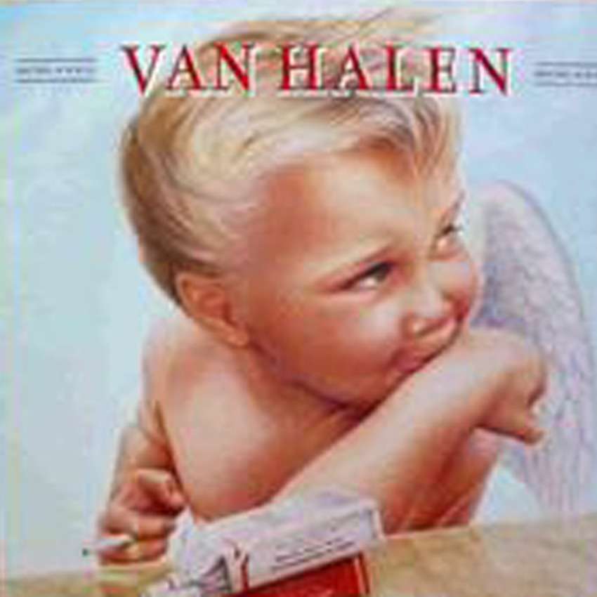 1984 by Van Halen David Lee Roth, LP with yomannocries - Ref:115272426